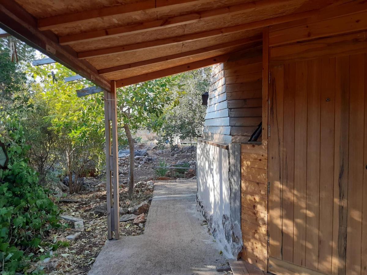 בקתת עץ בחורש במנות - דום גיאודזי - Wooden Cabin In Manot Zewnętrze zdjęcie